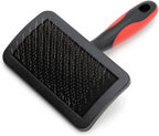 Jeffers Pet Double Sided Grooming Slicker Brush for Dogs, Cats, Puppies - Flexible Head with Stainless Steel Pins - Detangler Tool for Mats, Loose Fur, Shedding - Home or Professional Use - Small - Image 12