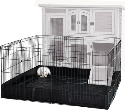 GUTINNEEN Rabbit Pet Playpen Bunny Run Extension Indoor Small Animal Pen (Playpen Only) - Image 1