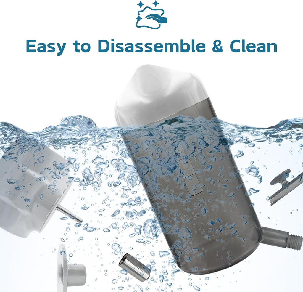Septillar crate water bottle top fill lid opening demonstration