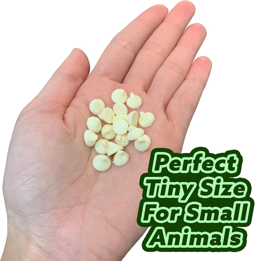 Exotic Nutrition Yogu Drops lifestyle view with small pet