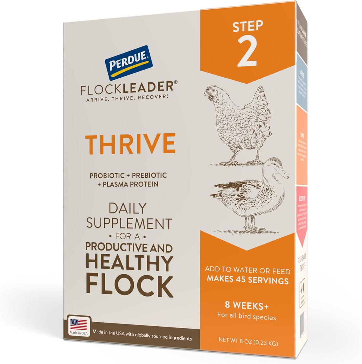 FlockLeader Arrive, Daily Probiotic & Prebiotic Poultry Supplement for Young Chickens 0-8 Weeks Old, 8 oz - Image 10