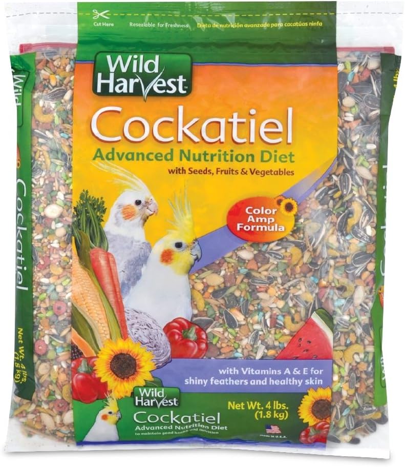 Wild Harvest Advanced Nutrition Bird Food for Cockatiel, 8 lbs - Image 12
