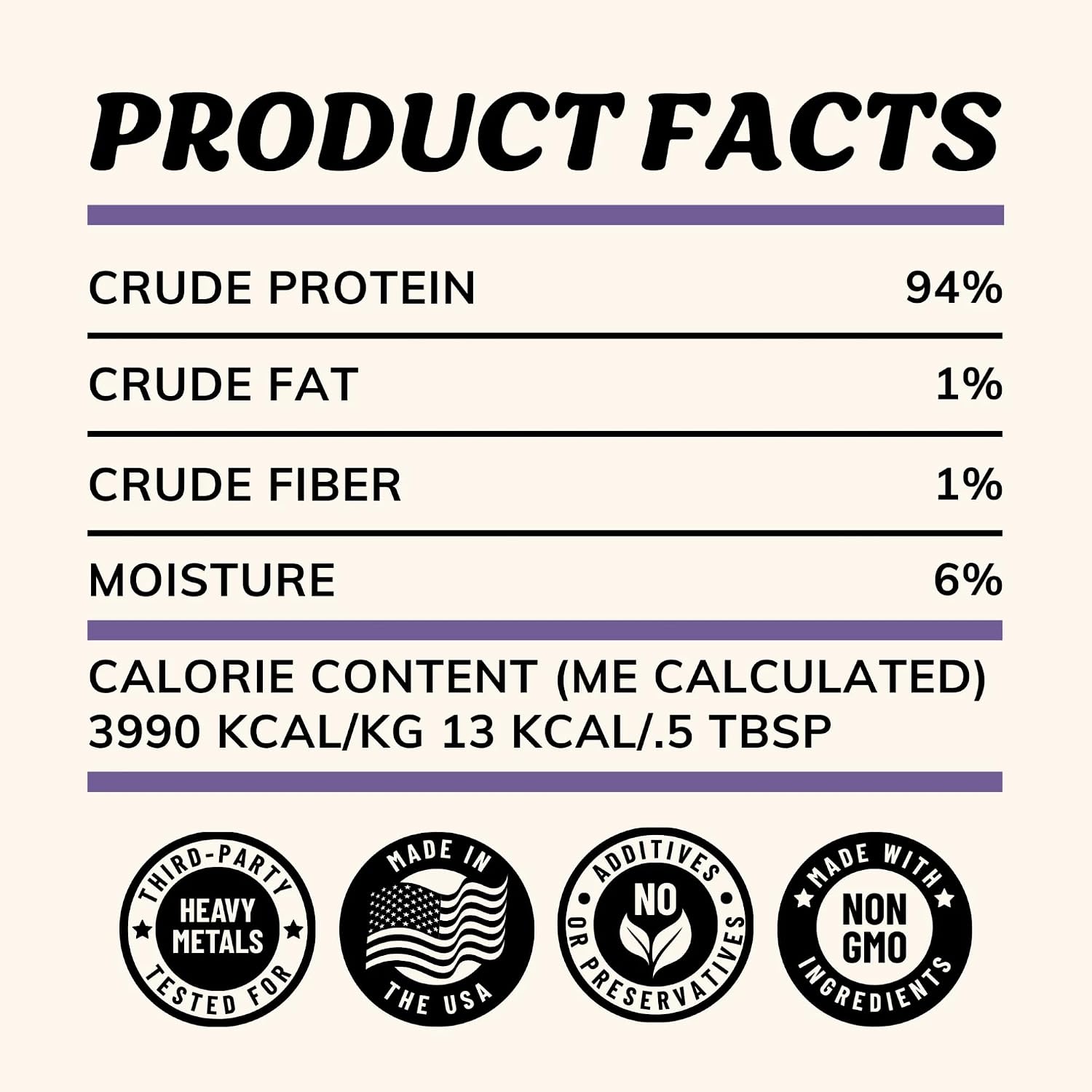 High protein grass fed beef broth nutrition facts label