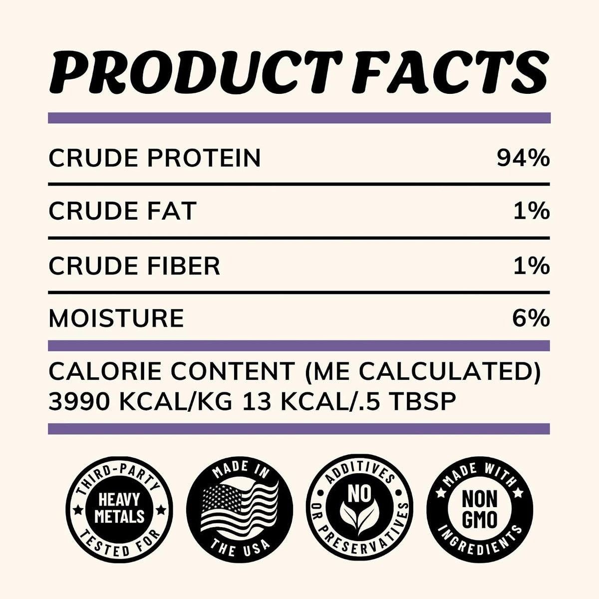 High protein grass fed beef broth nutrition facts label