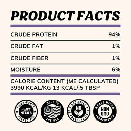 High protein grass fed beef broth nutrition facts label