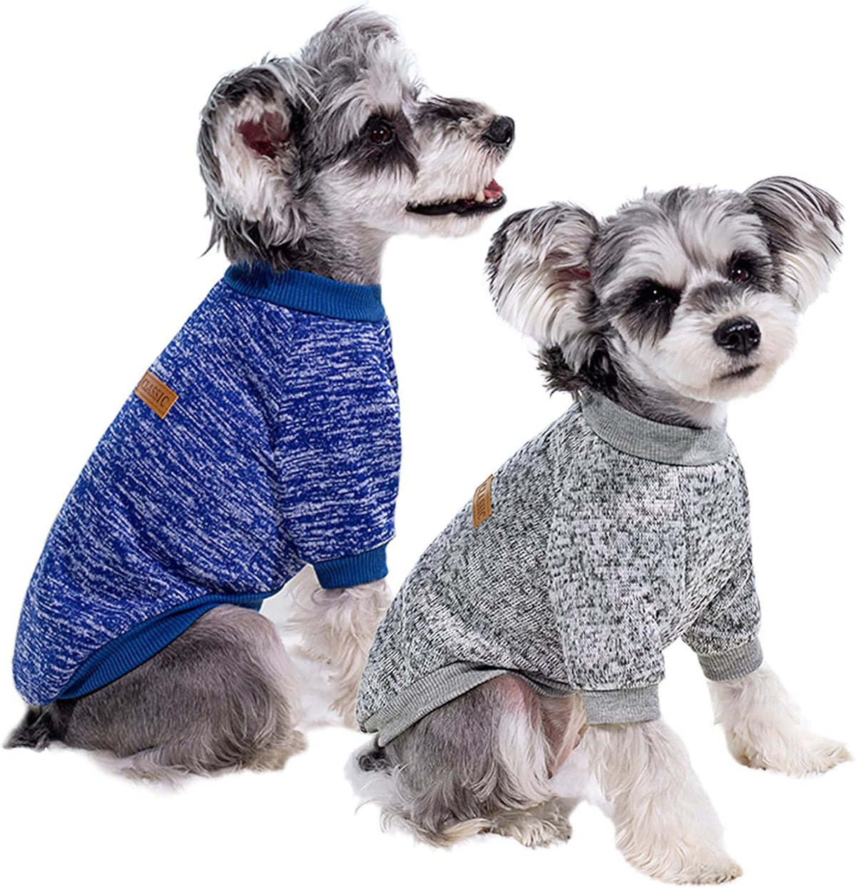 2 Pack Dog Sweaters for Small Dogs - Warm Winter Puppy Sweaters Cute Soft Dog Clothes Outfit Pet Costume for Boy Girl Doggie, Cat, Bulldog Pug Yorkie Kitten Chihuahua - Image 13