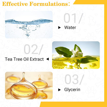 Sinrobo non-toxic bitter apple spray bottle size reference