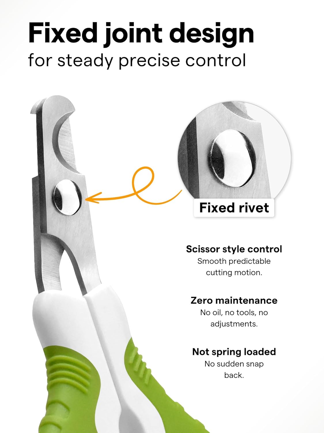 Pet Nail Clippers for Indoor Cats & Small Animals - Precision Angled Blades & Steady Grip - Ideal for Kittens Tiny Dogs Rabbits Birds - Nail Trimmer & Claw Scissors for Home Grooming - eBook + App - Image 9