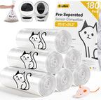 KropBom cat litter robot waste bags front view packaging