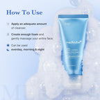 Medicube Zero Foam Cleanser applied on hand