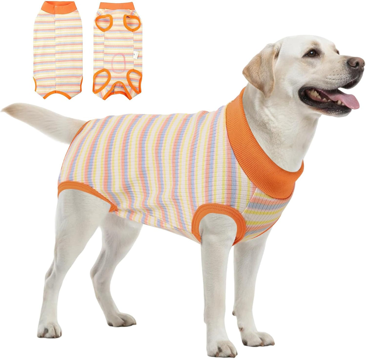 SAWMONG Recovery Suit for Dogs Female Male, Breathable Dog Onesie After Surgery Spay Neuter, Professional Dog Surgical Suit, Substitute Pet E-Collar Cone, Camouflage, X-Large - Image 11