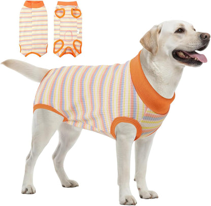 SAWMONG Recovery Suit for Dogs Female Male, Breathable Dog Onesie After Surgery Spay Neuter, Professional Dog Surgical Suit, Substitute Pet E-Collar Cone, Camouflage, X-Large - Image 11