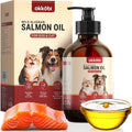 HEAPETS Wild Alaskan Salmon Oil for dogs and cats front view bottle packaging