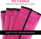 Breathable mesh texture of OAHELAKE horse leg guards