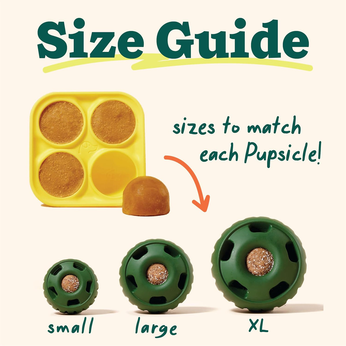 Packaging and contents of the authentic USA imported Woof Pupsicle set