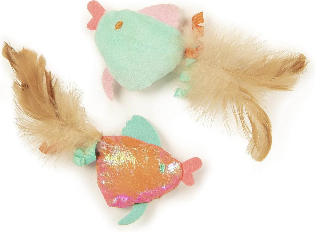 SmartyKat (3 Count) Skitter Critters Catnip Cat Toys - Gray/Cream, 3 Count - Image 15