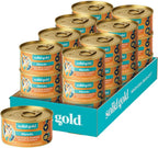 Solid Gold Wet Cat Food Variety Pack - Pate & Shreds in Gravy - Healthy Canned Cat Food Pate w/Real Chicken, Tuna, Mackerel & Sardine - Grain Free & Gluten Free Can Meals for Cats & Kittens - 12ct/3oz - Image 15