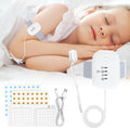 LINGSFIRE Bed Wetting Alarm front view of white wearable device for kids.