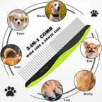 Green and black rubber pet bath brush for massaging and washing dogs.