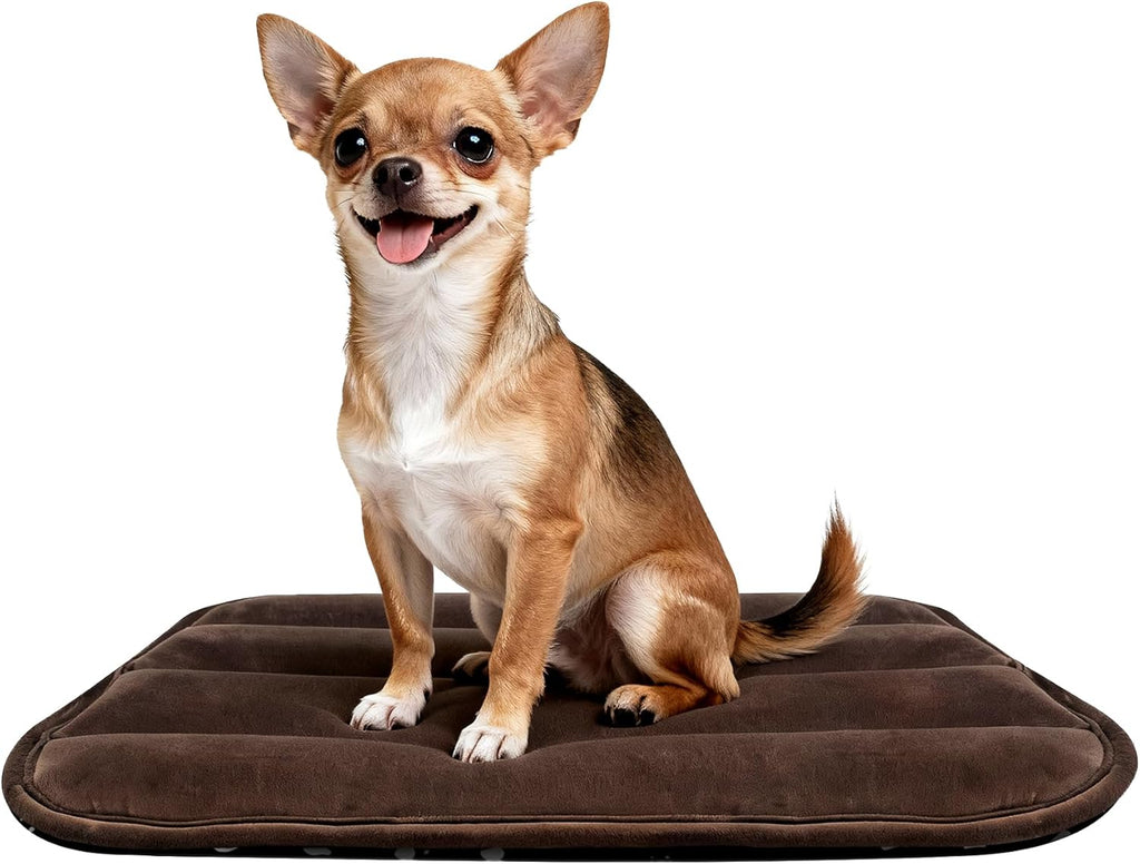 Dog Bed Mat for Crate, Soft Kennel Pad, Durable Comfort Mat for Dogs and Cats, Home and Crate Use (Gray, 18"*14"*1.5") - Image 14