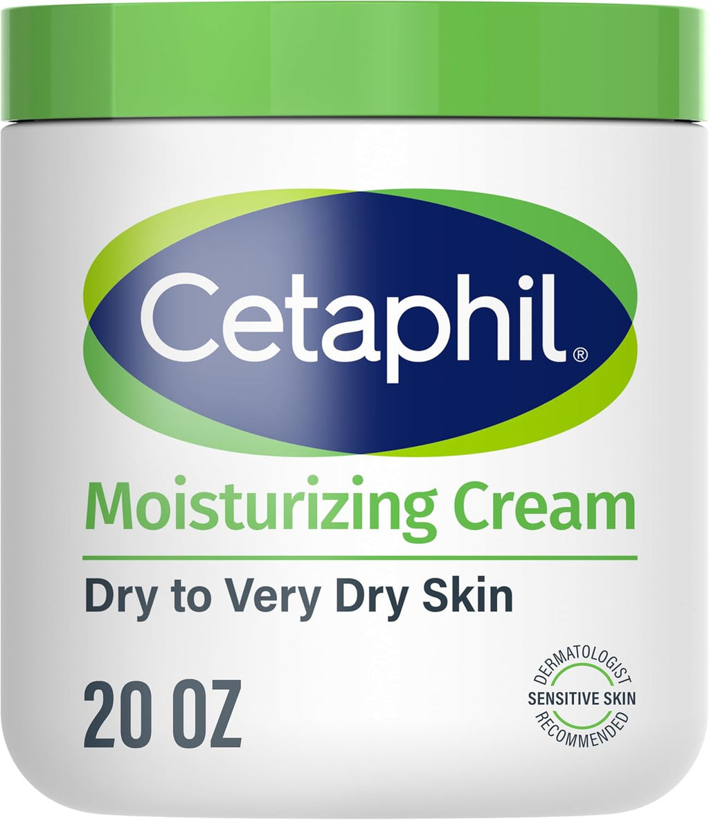 Cetaphil Moisturizing Cream, Sensitive, Dry Skin, Fragrance Free, 1oz, 12ct - Image 15