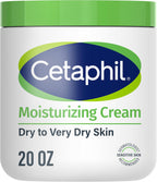 Cetaphil Moisturizing Cream, Sensitive, Dry Skin, Fragrance Free, 1oz, 12ct - Image 15