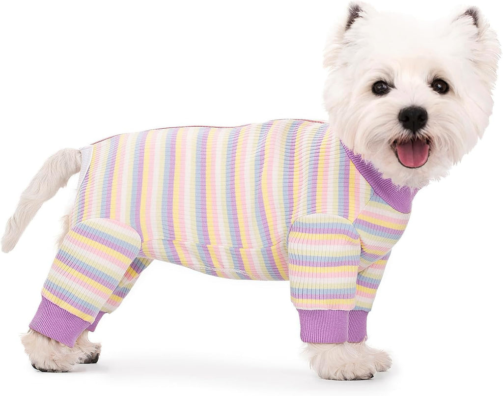 Pink Dog Recovery Suit Female Male for Small Medium Dogs,Dog Surgical Recovery Suite Bodysuit After Surgery Zipper On Back Puppy Cat Long Sleeve Onesies Bodysuit After Surgery Wound Protective - Image 13