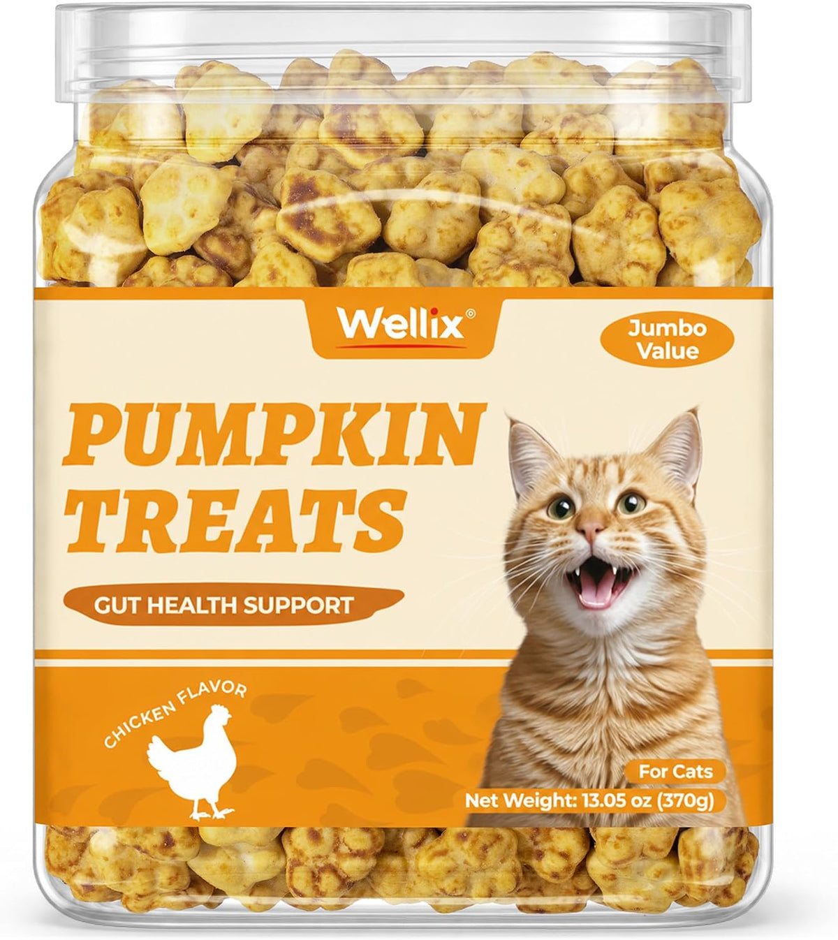 Wellix Cat Grass Treats with Catnip, Hairball & Digestive Support, 13.05 oz - Image 15