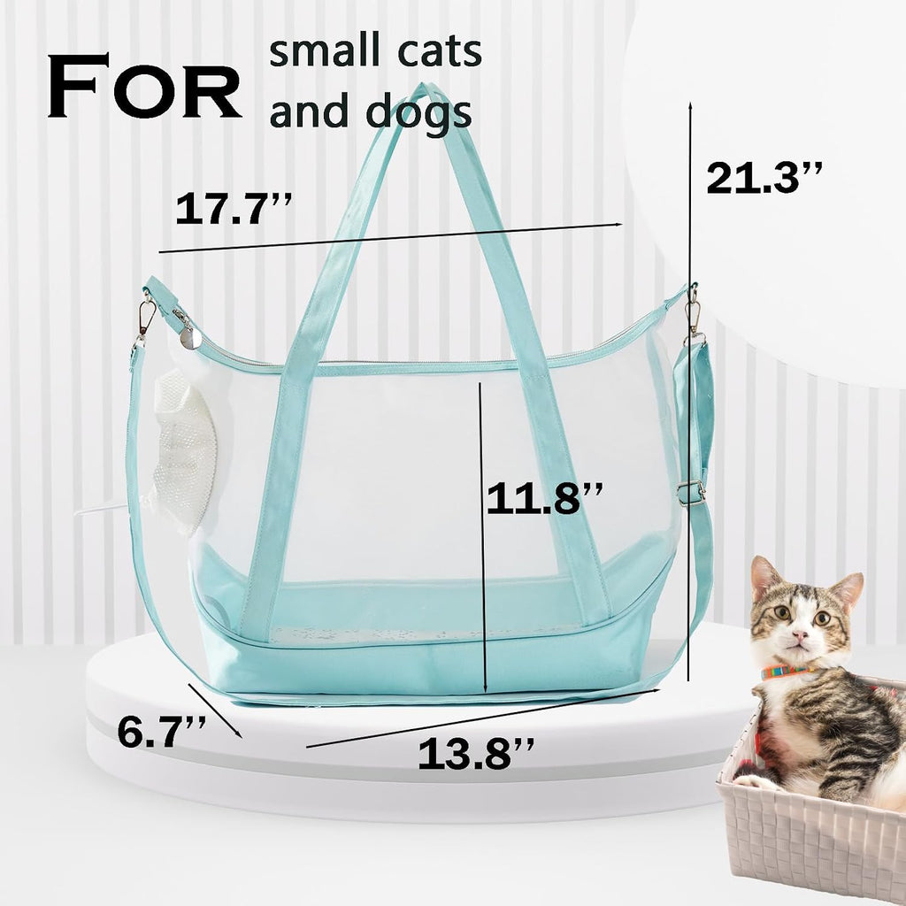 Detailed shot of the internal safety leash in Vinqki carrier