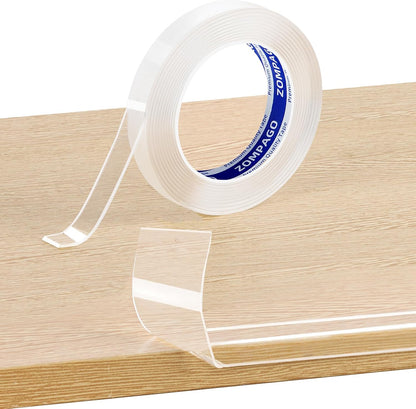 Zompago transparent edge protection strip front view