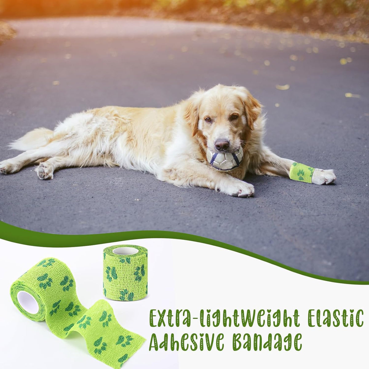 Threlaco self-adhesive bandage rolls stack