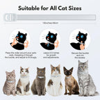 Allyeah 4 pack flea collar set for kittens and adult cats