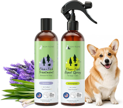Flea Tick Protection Kit (Lavender Shampoo - Lavender Spray) - Image 11