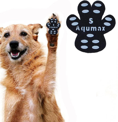 Dog Paw Protector Anti-Slip Pads,Toe Grips for Senior Dogs,Paw Grips Traction Pads for Slippery Hardwood Floors,Essentials for Senior Dogs,12 Sets (48 pcs) XL Black - Image 14