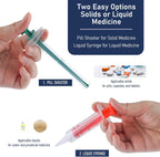 TrekaYumo 4-in-1 pill cutter and crusher tool