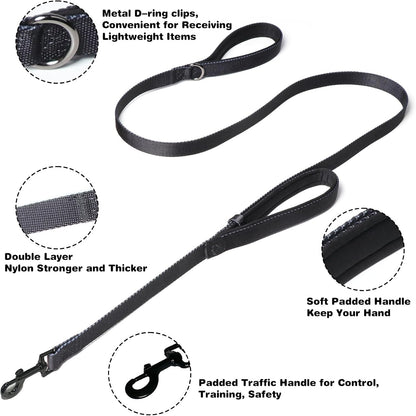 Adjustable dog choke collar with quick release metal buckle close up