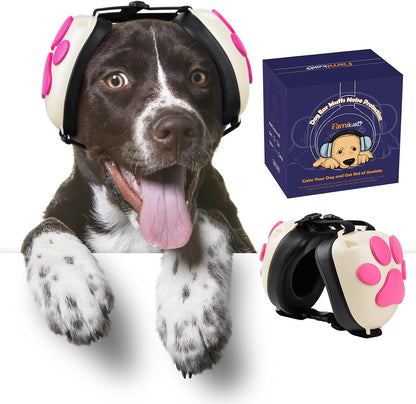 Famikako brand dog ear defenders packaging display highlighting the authentic imported product features.