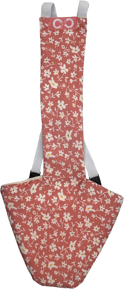 Chicken Diapers Duck Diaper Bird Diapers Diaperalls for Hens, Roosters, Ducks, Ducklings, Birds, Pigeons - Reusable, Adjustable by Uni Infinity (Pink Floral, Chicken Large, 1, Count) - Image 11