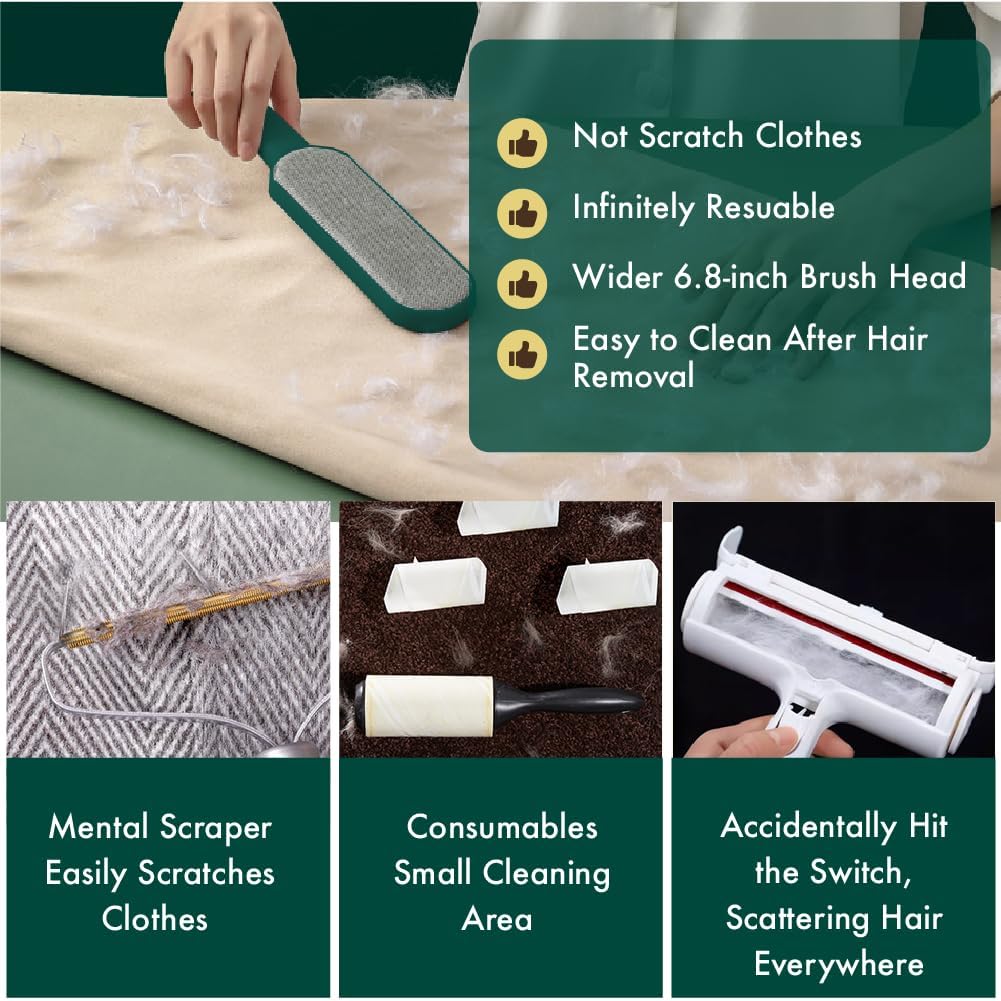 FelineFun self-cleaning base for pet hair removal