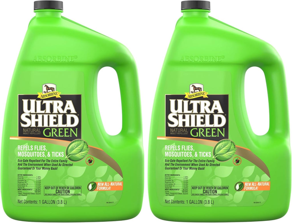 Absorbine UltraShield Green All-Natural Fly & Insect Repellent for Horses & Dogs, Essential Oils Repel & Control, 32oz Spray Bottle - Image 10