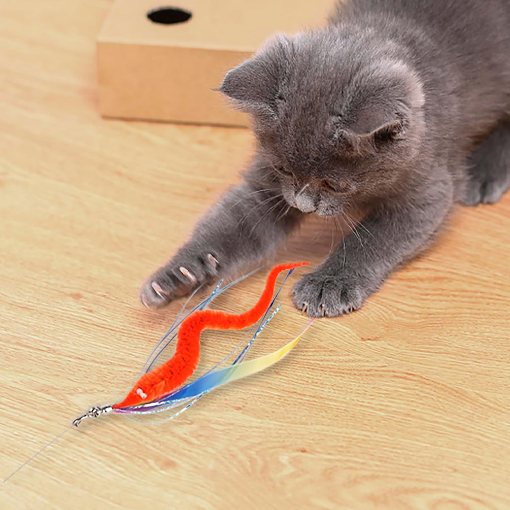 JXFUKAL simulation mouse catnip toy refill for indoor kitten exercise.