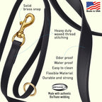 Viper tactical tracking lead solid brass snap hook and hardware details