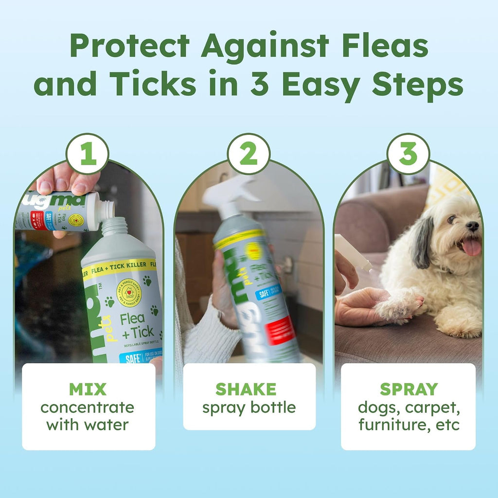 Authentic USA imported BugMD flea and tick concentrate