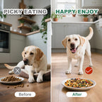 Natural grain free vegetable and fruit mix meal topper for dogs