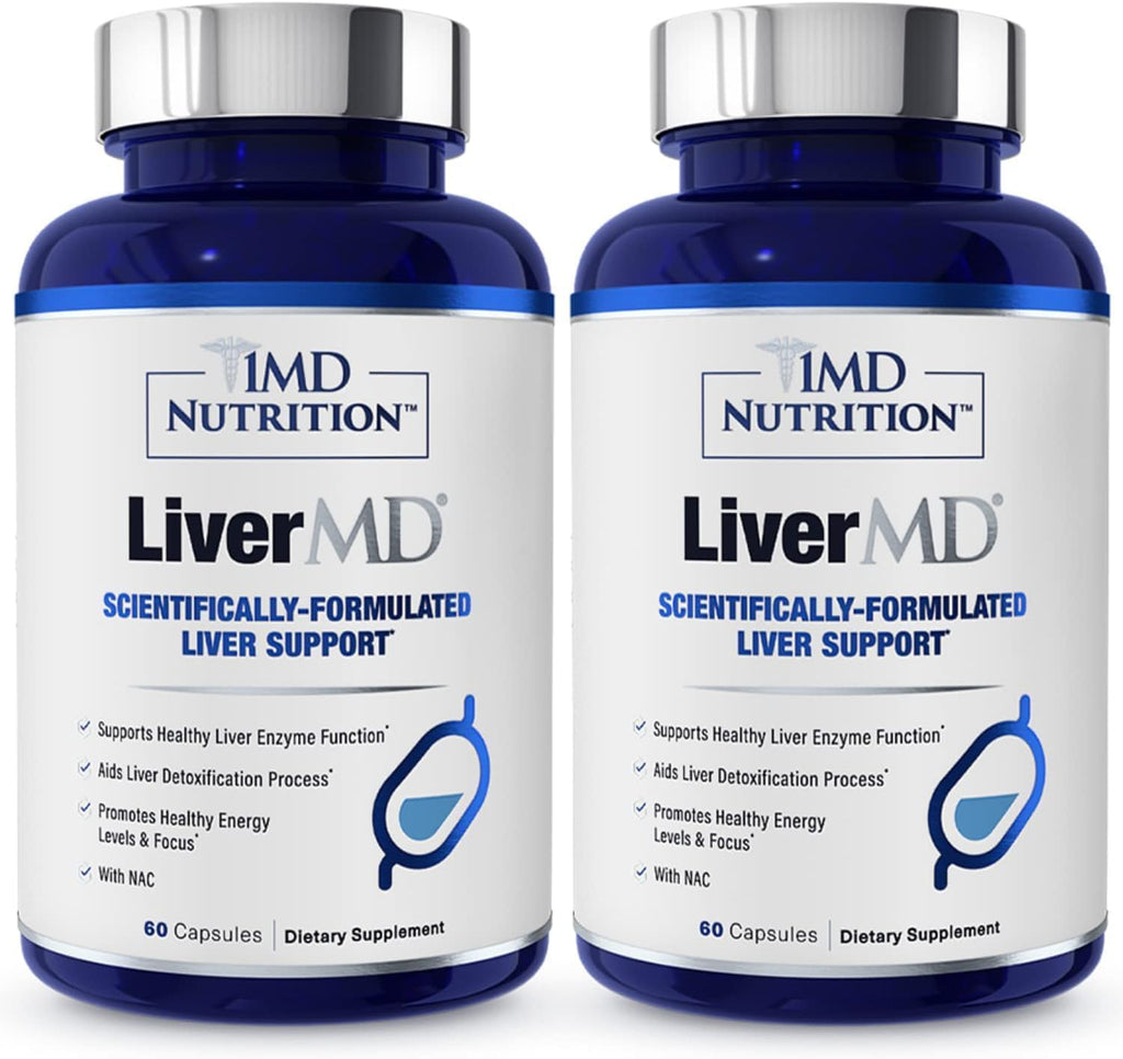 1MD Nutrition LiverMD - Liver Support Supplement | Siliphos Milk Thistle Extract & NAC - Supports Healthy Energy, Immunity & Overall Health - Liver Cleanse & Support | 60 Capsules - Image 11