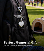 CYLDGNS memorial locket close-up focusing on the durable non-tarnishing silver finish.
