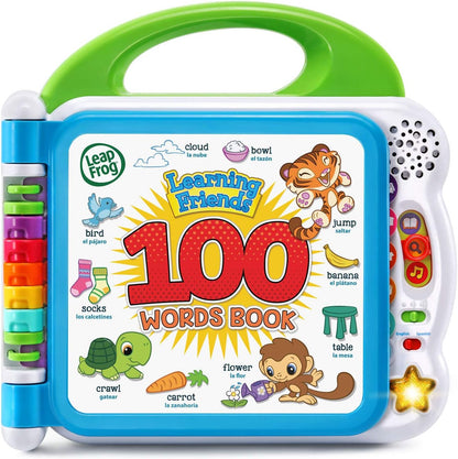 LeapFrog Learning Friends 100 Words Book Green front view