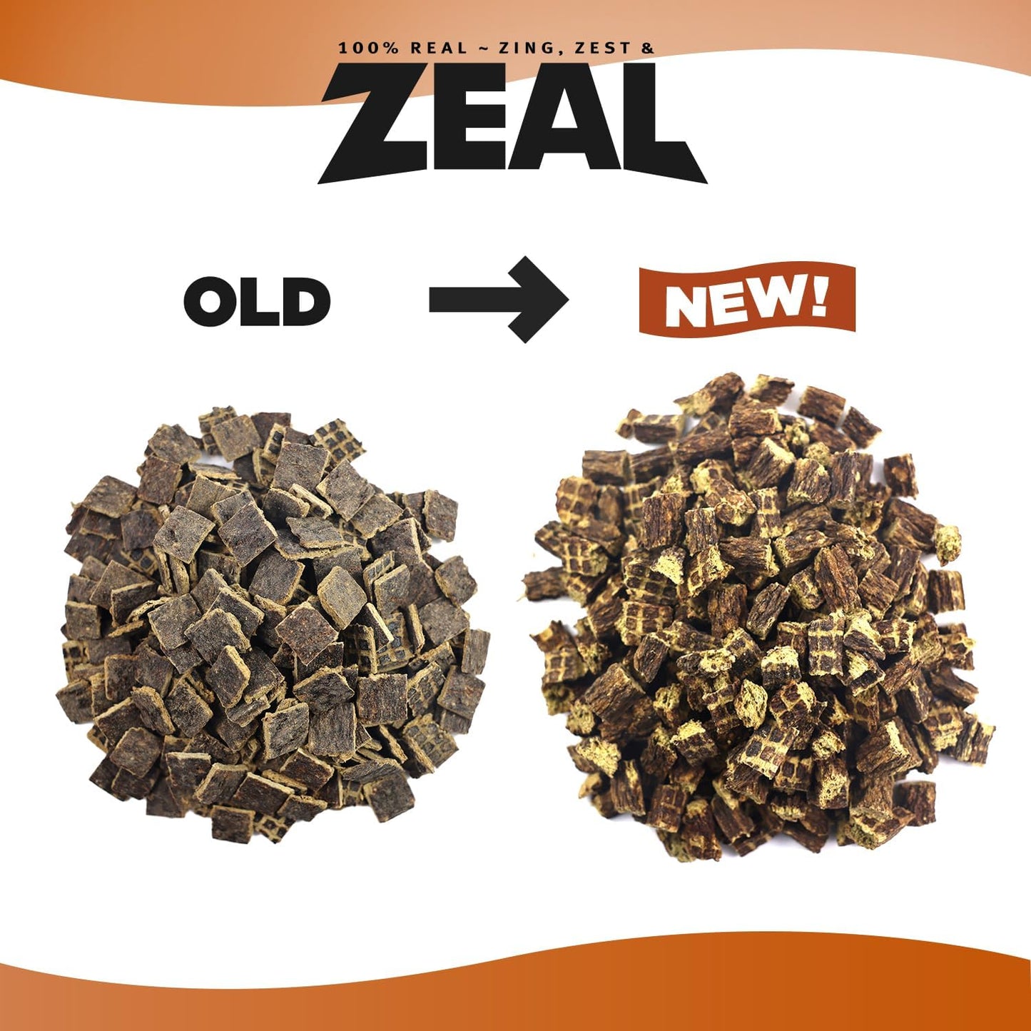 ZEAL Canada 1 pound beef formula complete meal package side view
