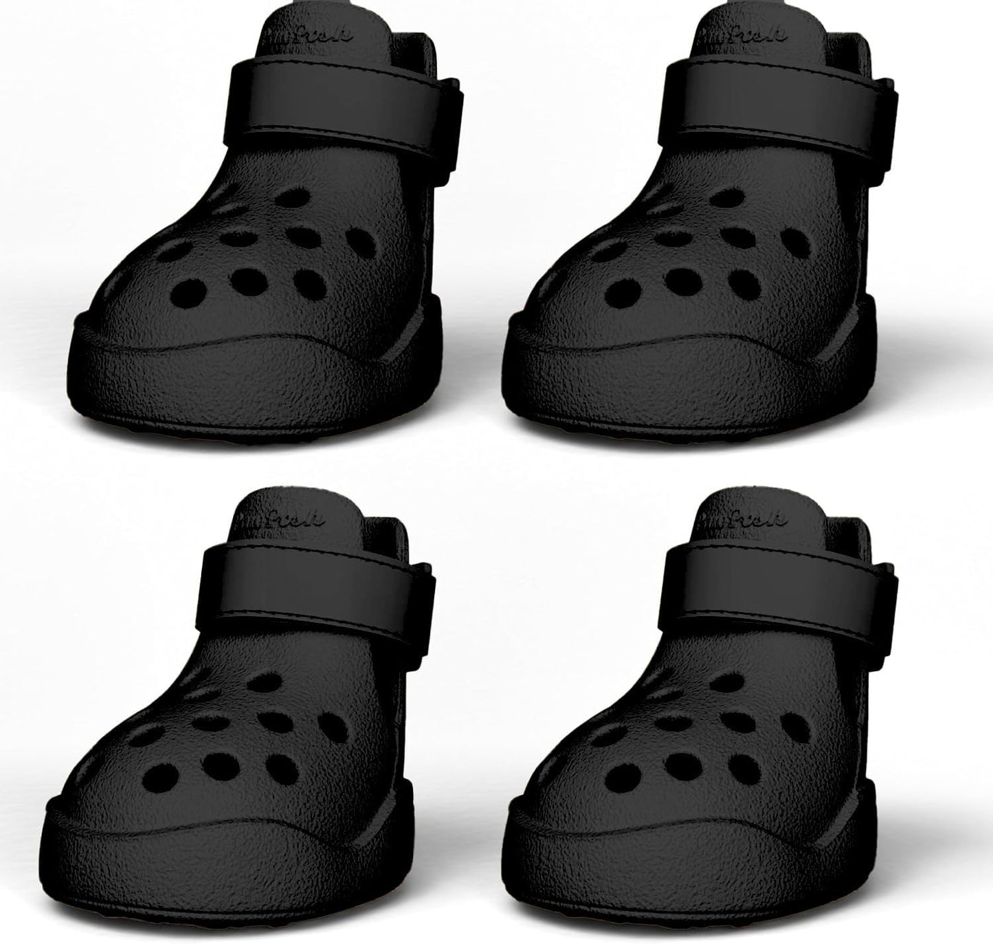 Dog Shoes: Non-Slip Waterproof Sandals for Hot Pavement, Breathable Perforated Boots, Large/Medium/Small Sizes, Ideal Paw Protector, Outdoor Clog Booties (Beige, Size 5) - Image 10