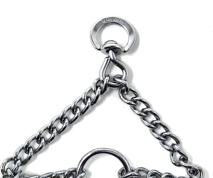 Herm Sprenger premium German steel collar adjustable links close up